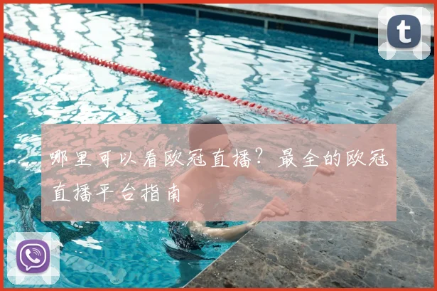 哪里可以看欧冠直播？最全的欧冠直播平台指南